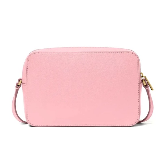 New Kate Spade Harper Crossbody bag Leather Bright Carnation - Picture 5 of 5